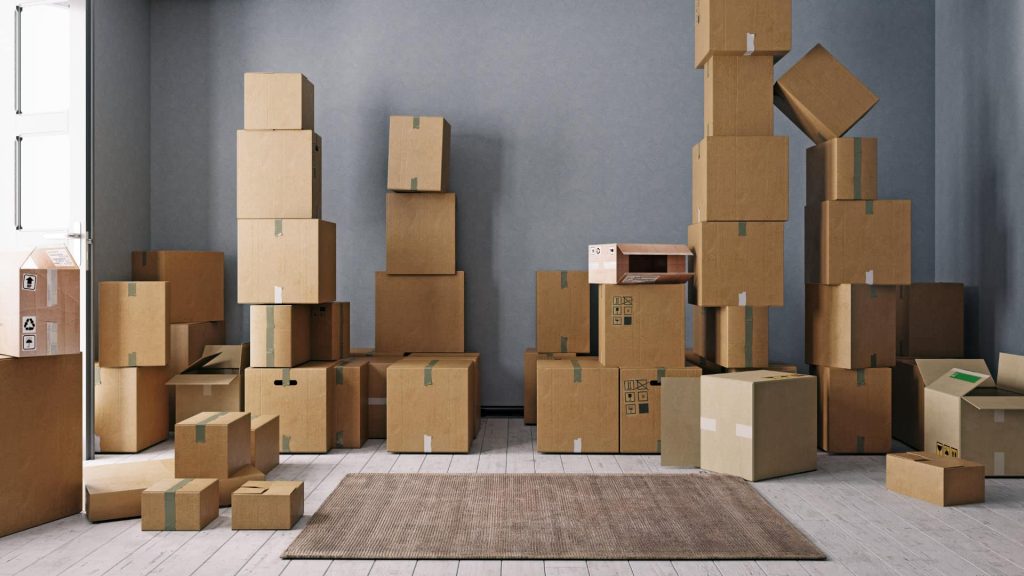 hero header - Stack of boxes